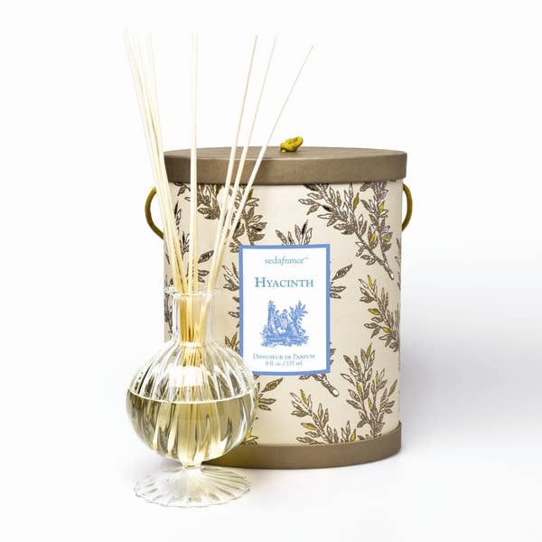 Jeu de diffuseur de toile classique en jacinthe pour la vente par Seda France Candles