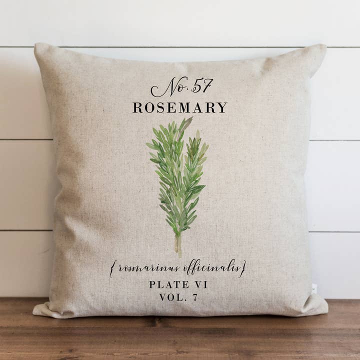 Rosemary Botanical Pillow Cover for wholesale by Porter Lane Home