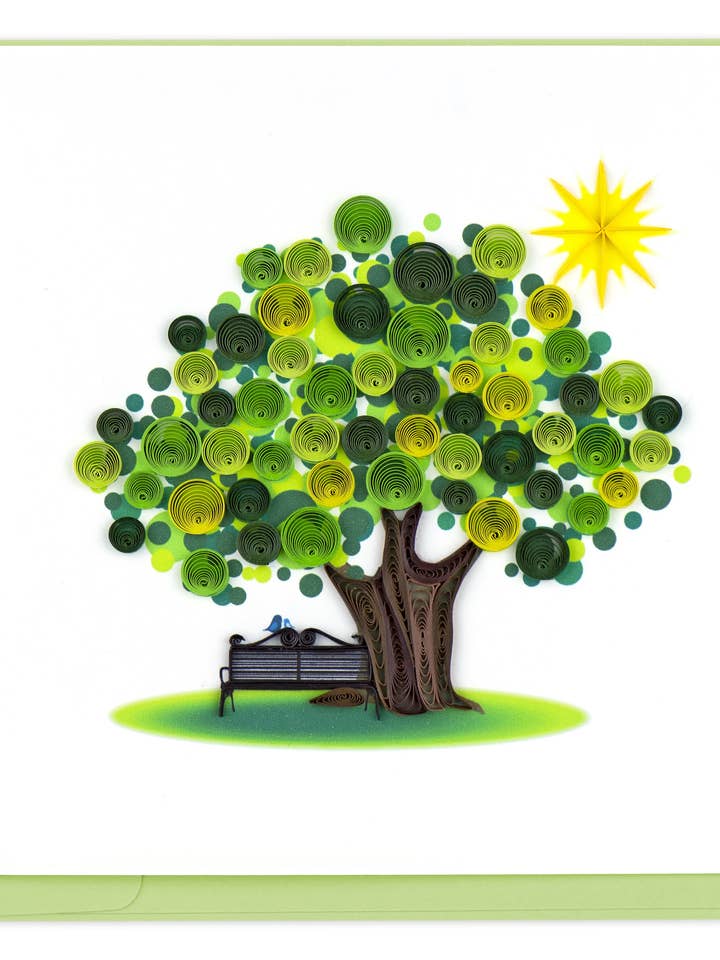 Summer Tree for wholesale by Quilling Card