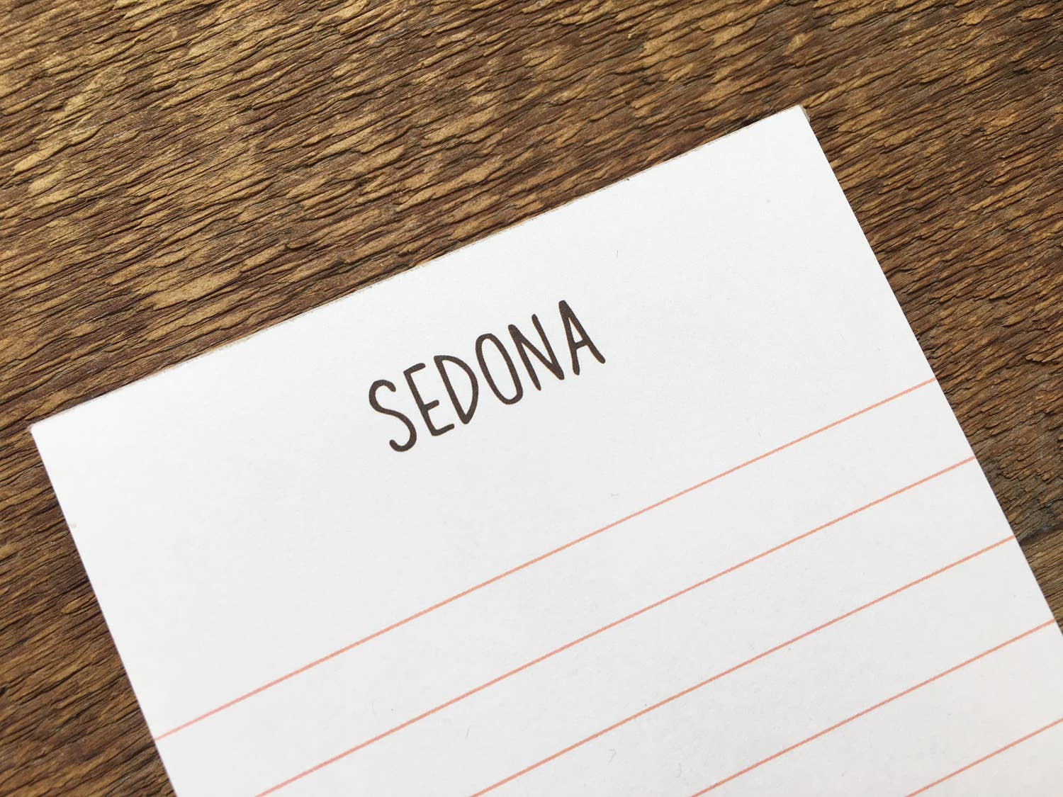 Noteworthy Paper & Press - Wholesale Notepad - Sedona Pad2