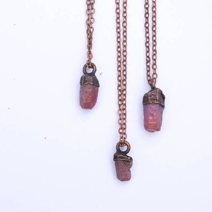HAWKHOUSE - Wholesale Pendant/Charm Necklace - 18" Ruby Crystal Necklace0
