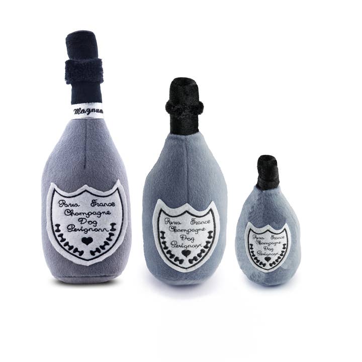 Haute Diggity Dog - Wholesale Pet Plush Toy - Dog - Dog Perignonn Champagne Toy  Squeaker Dog Toy1
