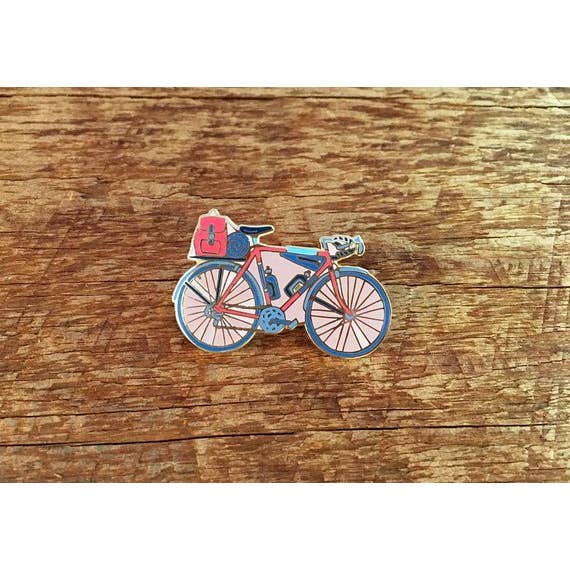 Noteworthy Paper & Press - Wholesale Lapel Pin/Button - Bicycle Enamel Pin