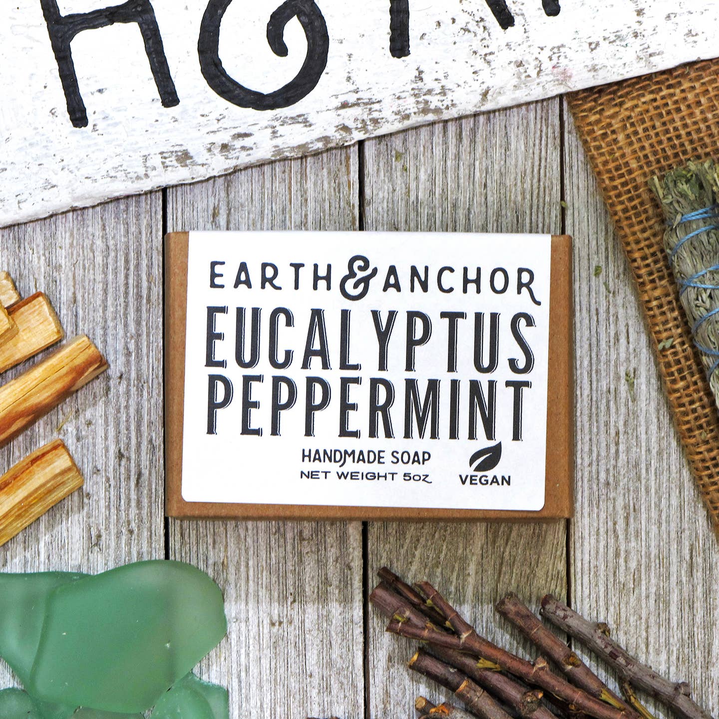 Earth & Anchor Soap Co. - Wholesale Bar Soap - Eucalyptus Peppermint Handcrafted Vegan Soap