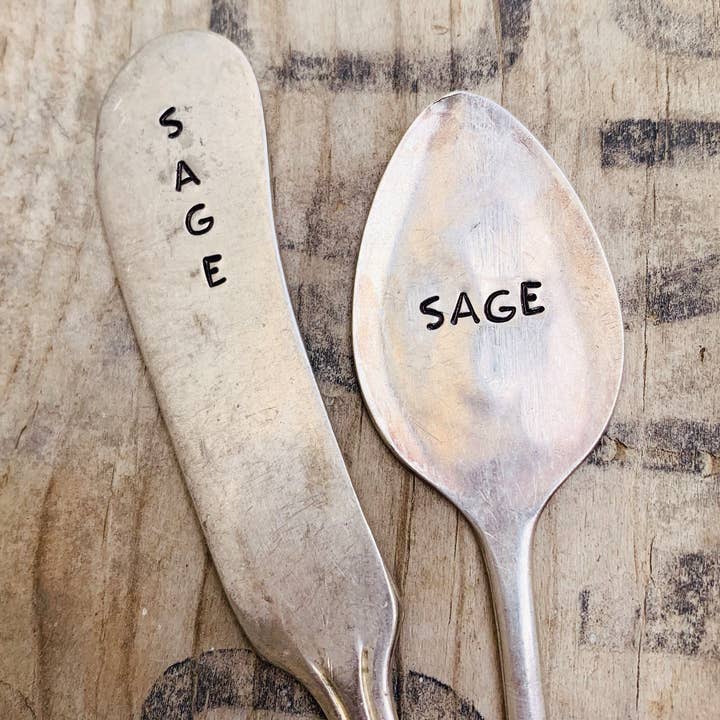 Pumpernickel and Wry – wholesale Gräspiggar – Örtträdgårdsmarkör Växtstakar - vintage, handstämplade7