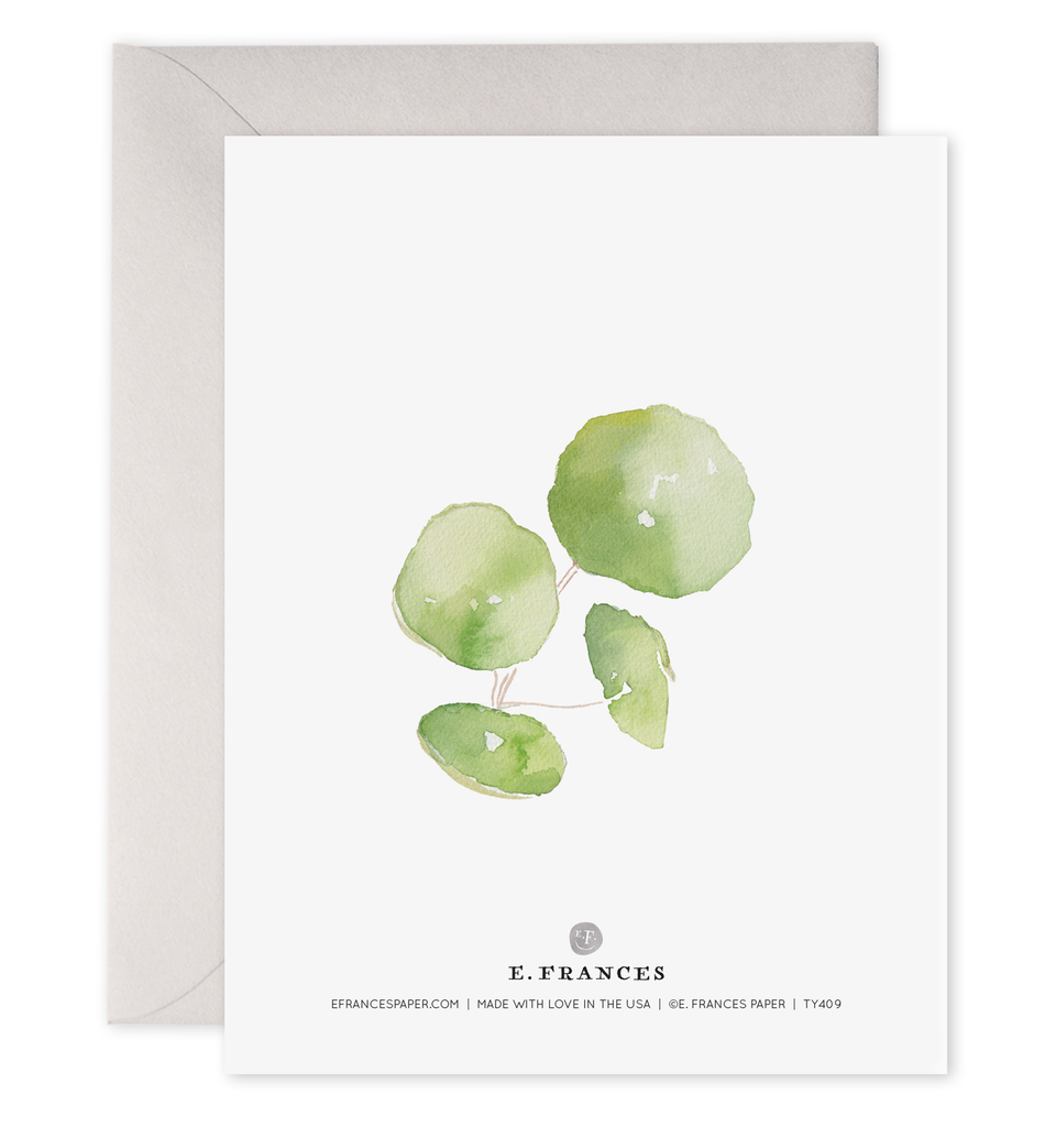 E. Frances Paper - Wholesale Thank You Card - Pancake Plant Thank You Greeting Card1