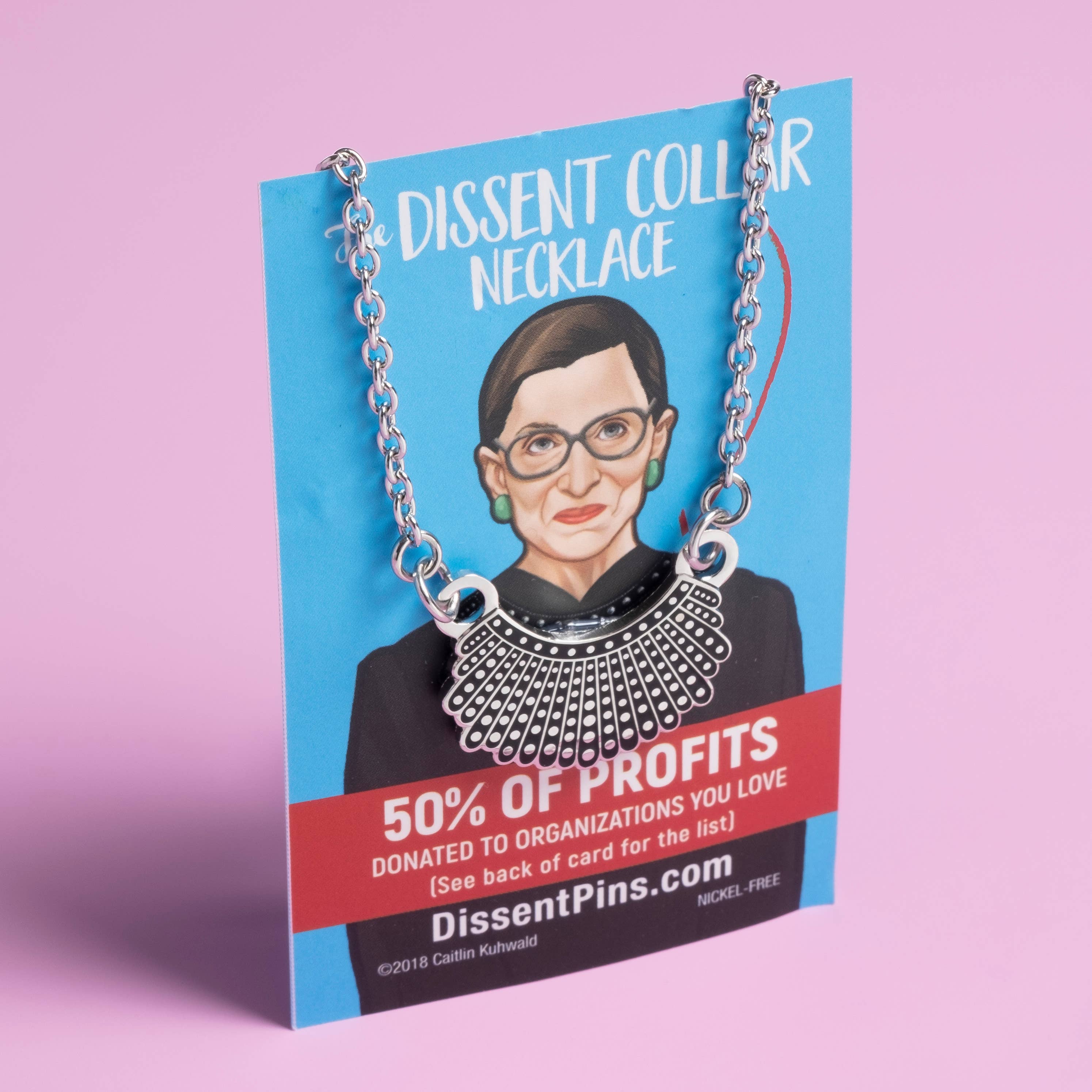 Dissent Pins - Wholesale Pendant/Charm Necklace - Dissent Collar Necklace1