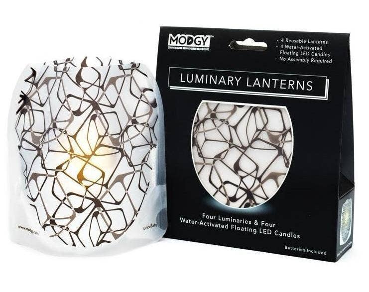 Modgy - Wholesale Lantern - Frosted Luminary Lantern - IceIce Baby