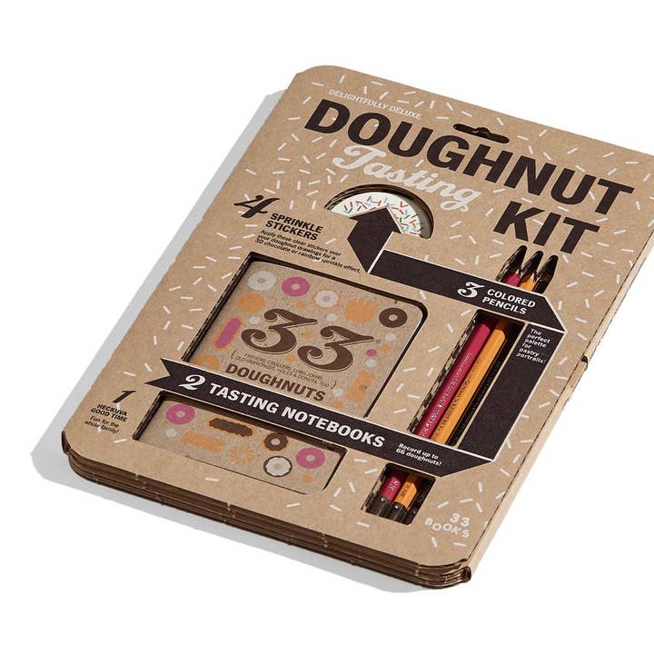 Donut Proeverij Cadeauset| Donuts | Kerstcadeautjes voor wholesale door 33 Books Co.