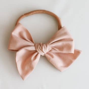 Pink Pinwheel Bow for wholesale by Camryn Girl Handmade