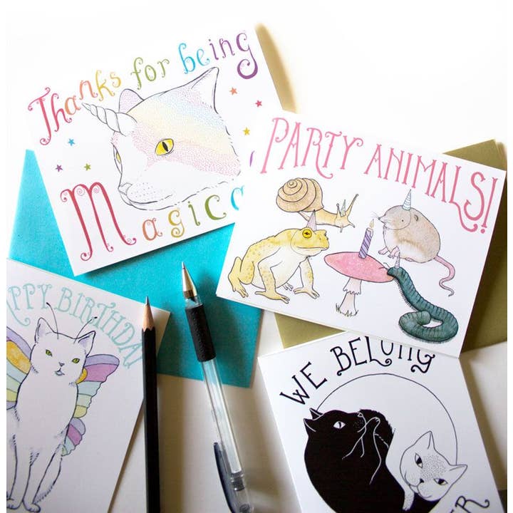 Bee's Knees Industries - Vente Cartes d'anniversaire - Hedge Witch Carte d'anniversaire1