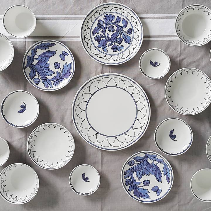 Twig NY - Wholesale Dinner Plate - Blue Bird - 10" Dinner Plate2