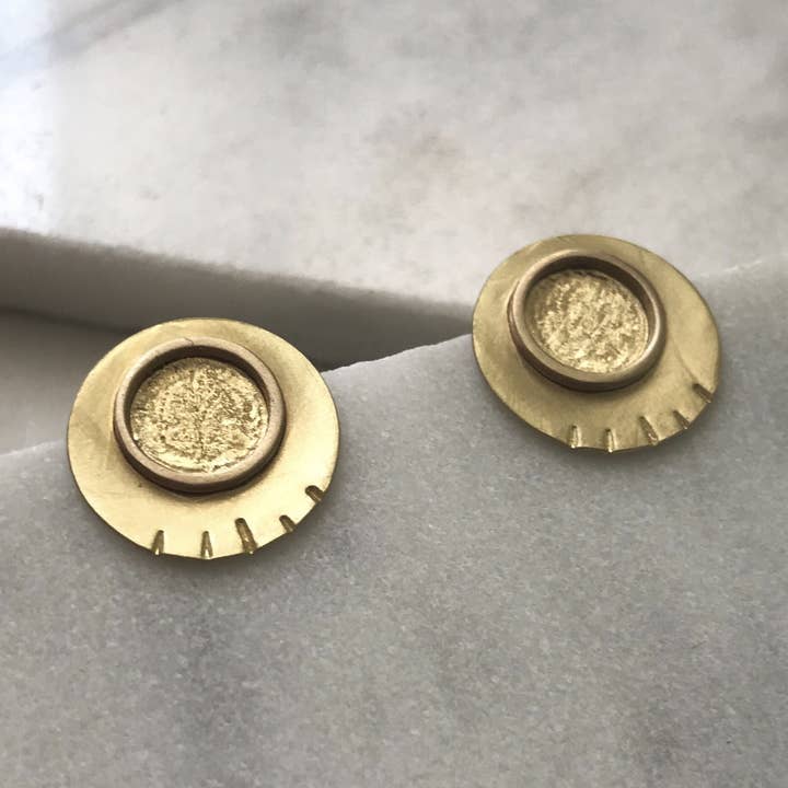 Studs excêntricos por atacado de Zil Jewelry