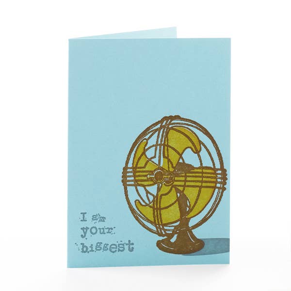 I Am Your Biggest Fan Notecard for wholesale by Ilee Papergoods