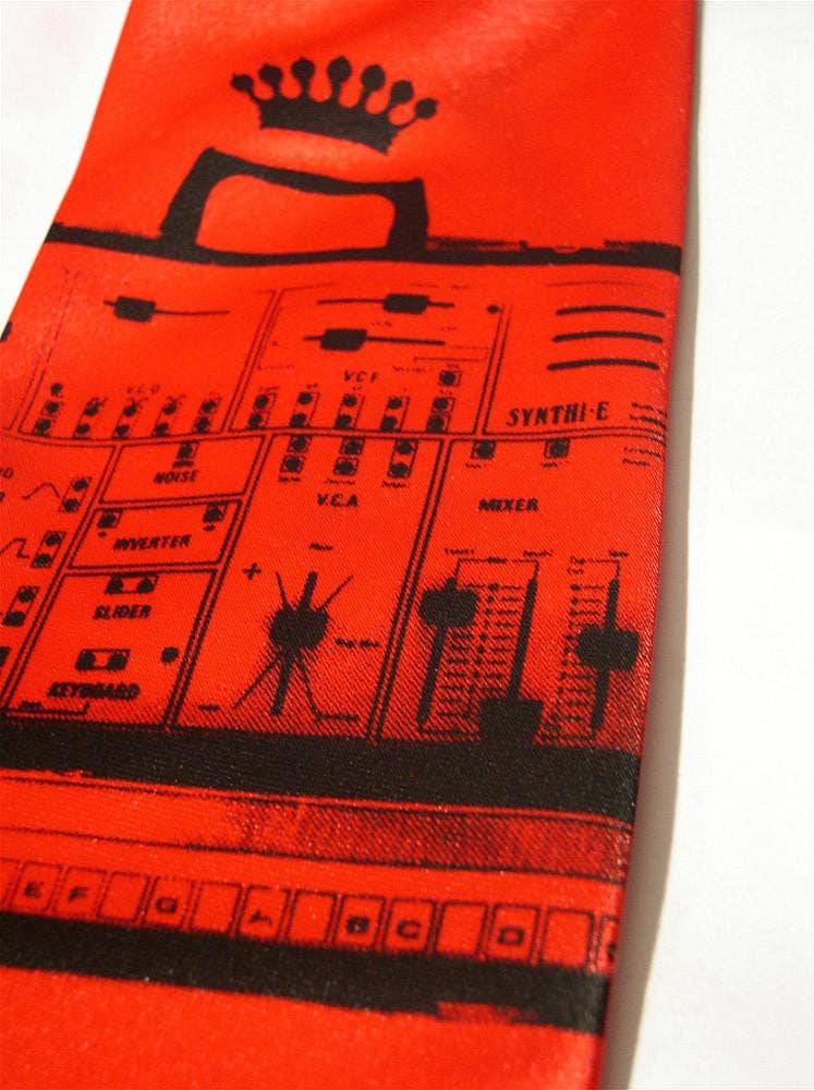 Cyberoptix Tie Lab - Wholesale Necktie - Men's - Synthi Microfiber Necktie3