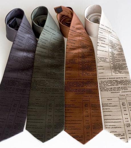 Cyberoptix Tie Lab - Wholesale Necktie - Men's - Chemical Warfare Necktie9