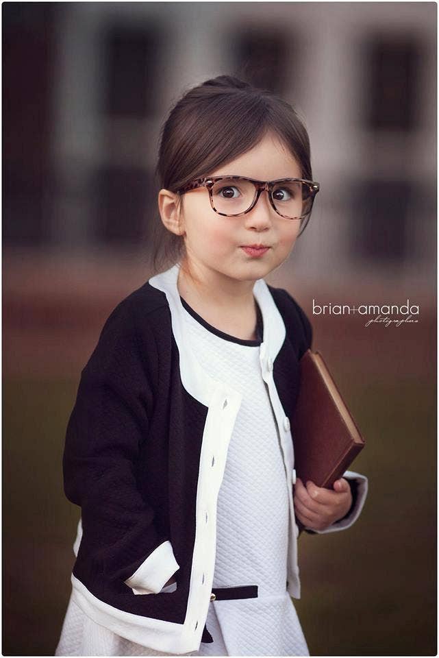 Sweet Ella's Boutique - Wholesale Photography Backdrop - Tortoise Shell Newborn Glasses Photo Prop0