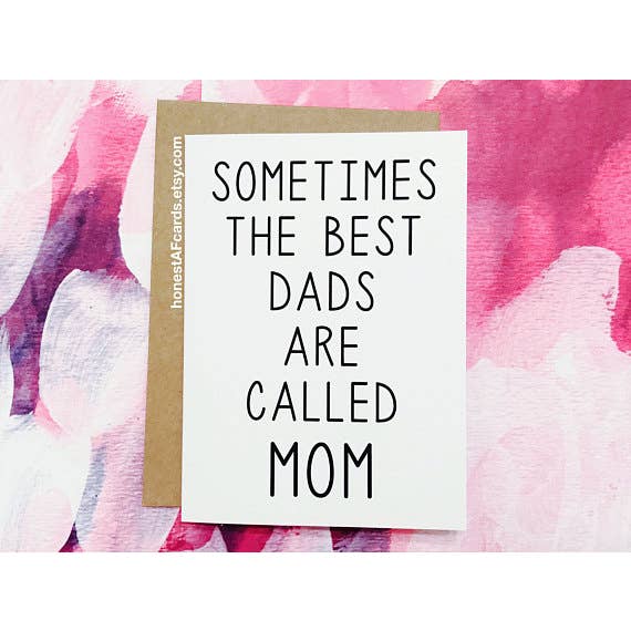 Soms de kaart van de beste vader voor wholesale door Honest AF Cards