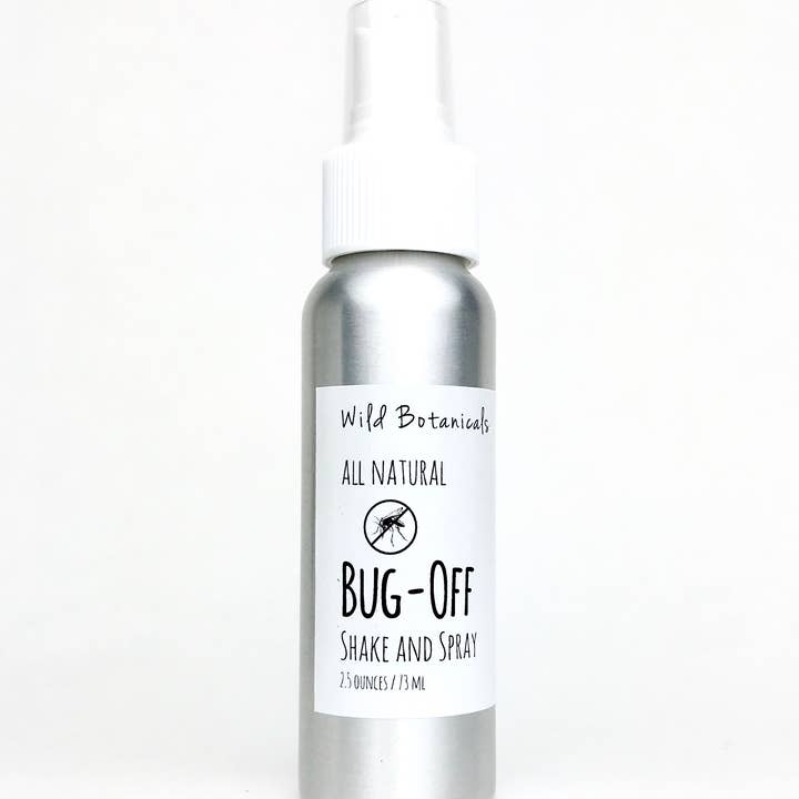 2oz Bug Off Shake and Spray for wholesale by Wild Botanicals