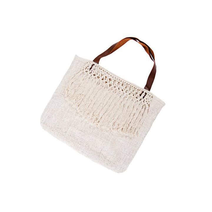 Miranda Macrame Beach Bag for wholesale by Vagabond-goods