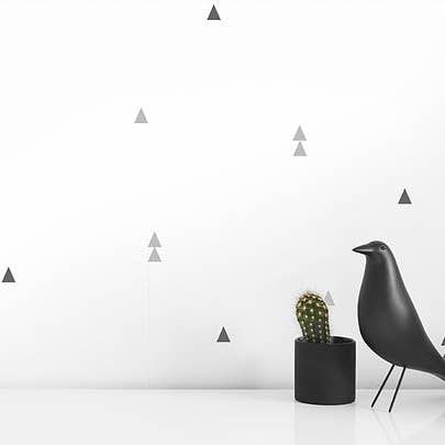 Calcomanías triangulares - Gris para venta al por mayor de Olli+Lime