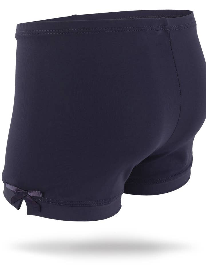 Monkeybar Buddies - Wholesale Shorts - Kids - Boarding School Blue Girls Spandex Shorts