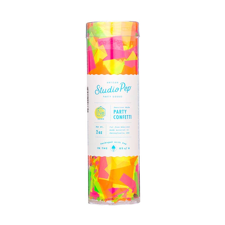 Neon Party Confetti for wholesale by Studio Pep
