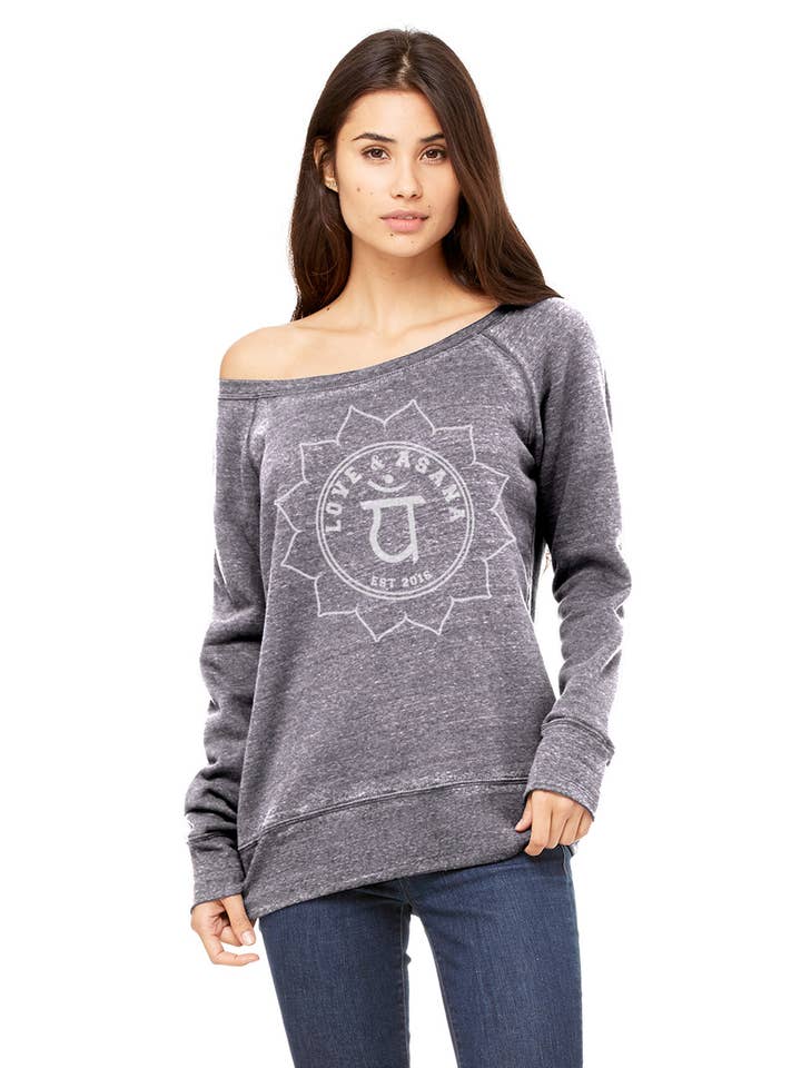 Varsity Fleece Sweatshirt for wholesale by Love & Asana