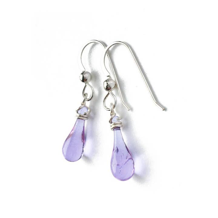 Sundrop Jewelry - Wholesale Dangle Earrings - Demi Glass Teardrop Earrings15