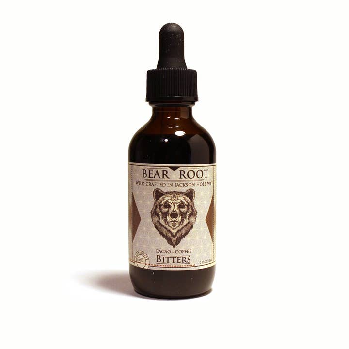 2 oz Cacao Coffee Bitters for wholesale by Bear Root Bitters