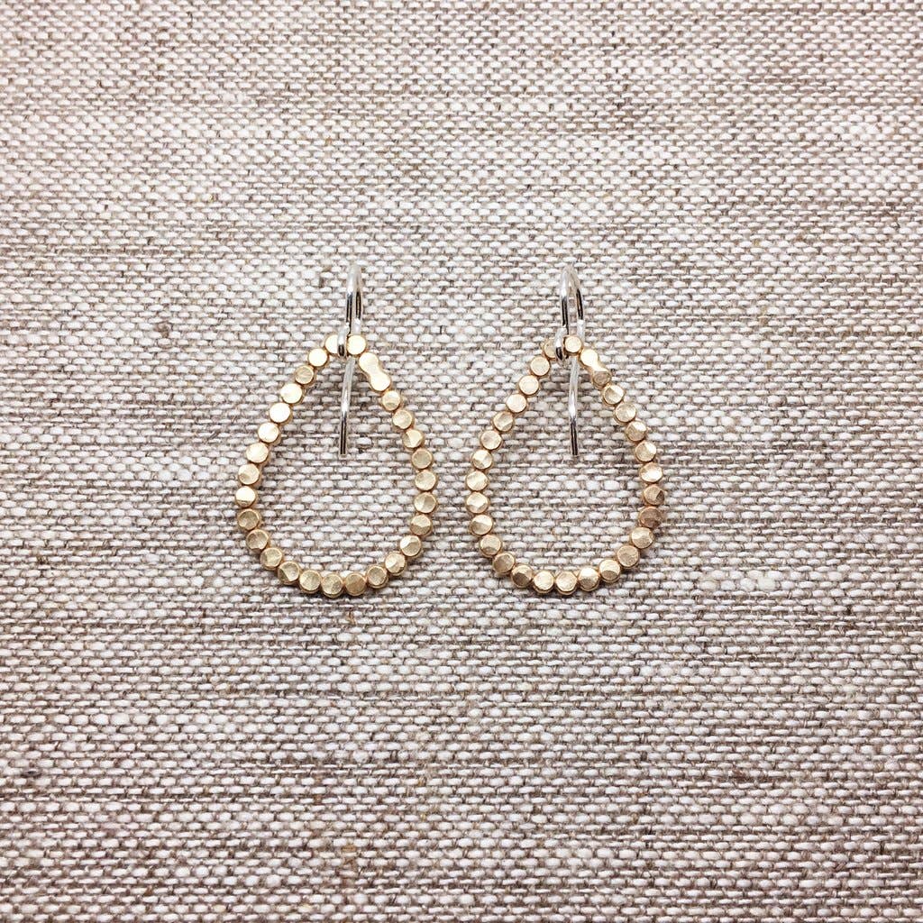 Devon Dowd Designs - Wholesale Dangle Earrings - Small Bubble Teardrop1