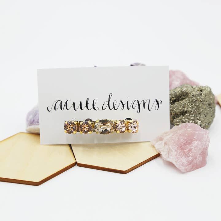 Acute Designs – Großhandel Haarspange – Damen – Mittlere Haarspangen von Swarovski8