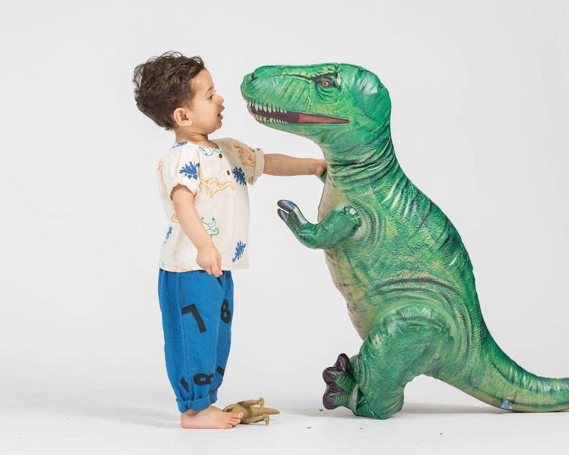 Akshu and Ing - Wholesale Pants - Baby - Gem Blue Number Pant0