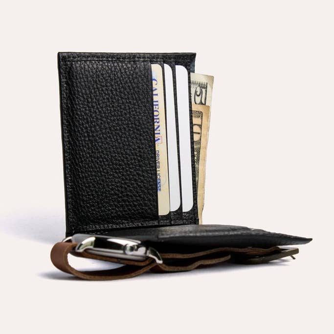 Kiko Leather - Wholesale Wallet - Men's - Black Classic Leather Wallet