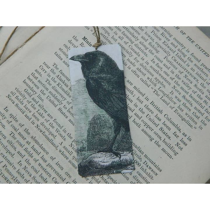 The Raven Bogmærke for engroshandel hos Sarah Wood Studio
