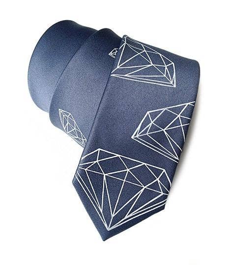Cyberoptix Tie Lab - Wholesale Necktie - Men's - Diamond Print Necktie0