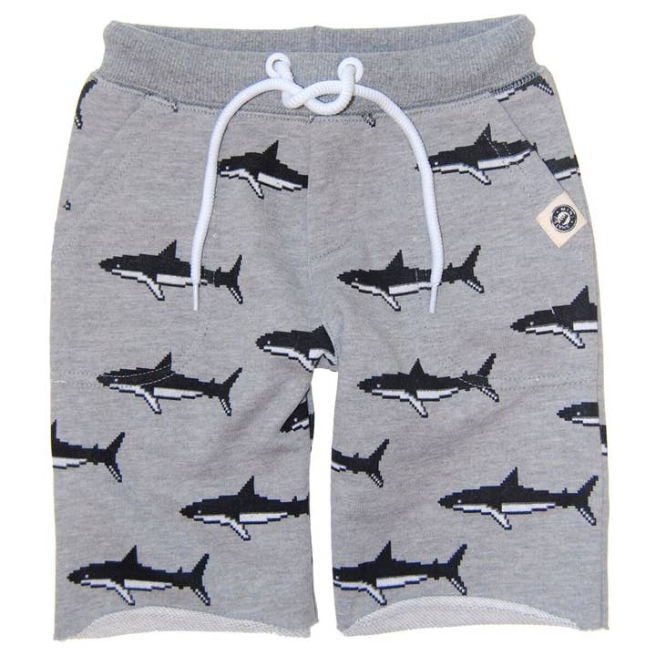 Pixel Shark Short pour la vente par Mini Shatsu
