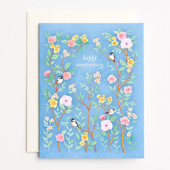 Chinoiserie Anniversary Card for wholesale by Paper Source Wholesale