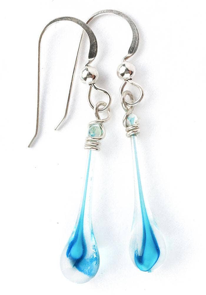 Sundrop Jewelry - Wholesale Dangle Earrings - Solaris Colorful Glass Teardrop Earrings10