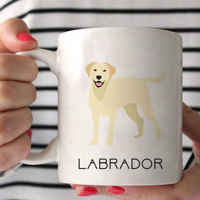 Labrador koffiemok 15 oz voor wholesale door Sophisticated Pup
