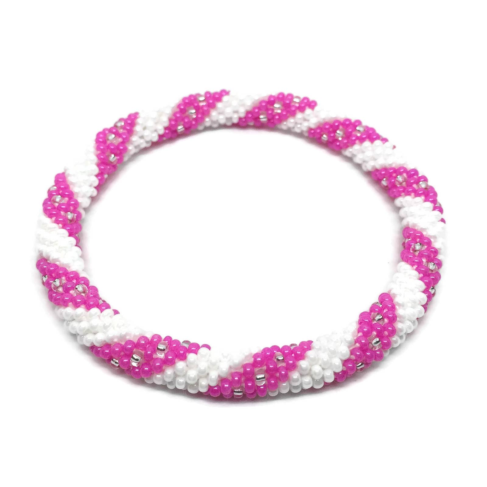 Liftedhope Bracelets - Wholesale Beaded Bracelet - Pink Dazzler1