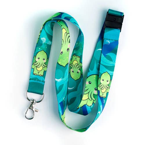 Cute-thulhu Kawaii Lanyard for wholesale by LuxCups Creative