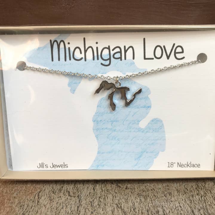 Jill's Jewels - Wholesale Pendant/Charm Necklace - Great Lakes Necklace1