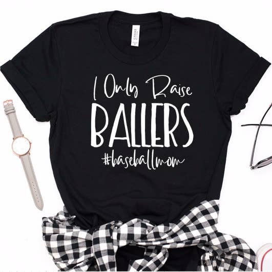 I Only Raise Ballers - Baseball Mom per la vendita all'ingrosso da parte di FAMS design
