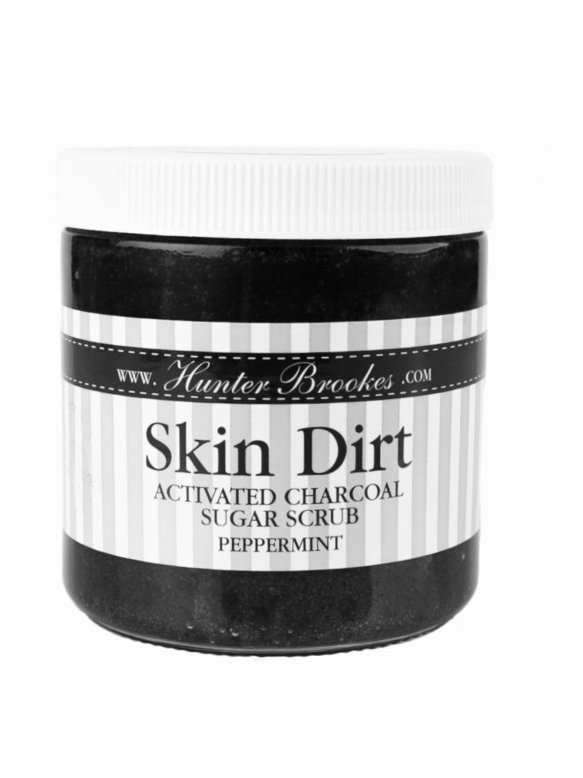 Hunter Brookes - Wholesale Body Scrub/Exfoliant - 16 oz Peppermint Skin Dirt1