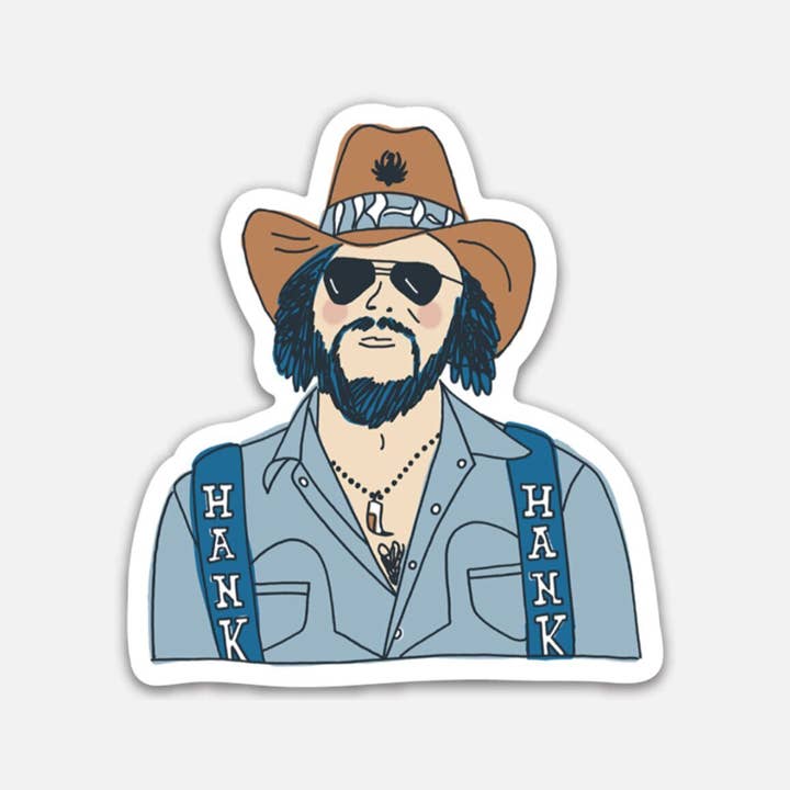 Joanna Dee - Wholesale Sticker - Hank Williams Jr Sticker