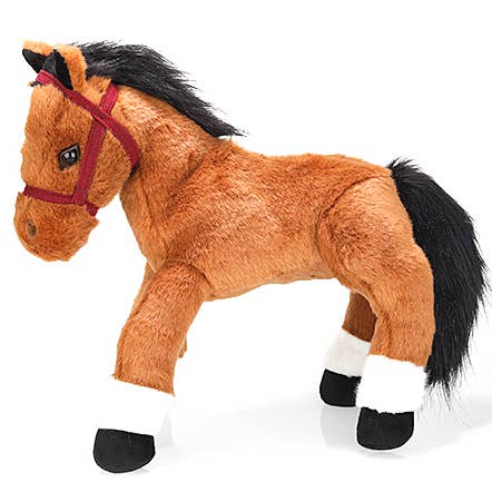 Plushland - Wholesale Stuffed/Plush Toy - Kids & Baby - 14" & 17" Resting Horse Plush - Soft Plush Stuffed Animals1