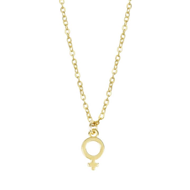 Female Symbol Necklace for wholesale by Katie Dean