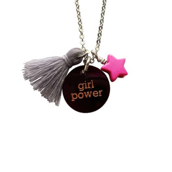 Sadie’s Moon - Wholesale Kids Necklace - Kids - Girl Power Necklace0