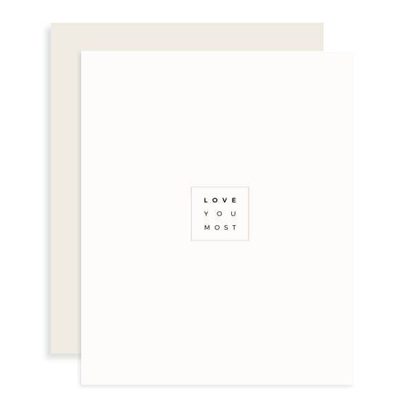 Love You Most for wholesale by Euni + Co.